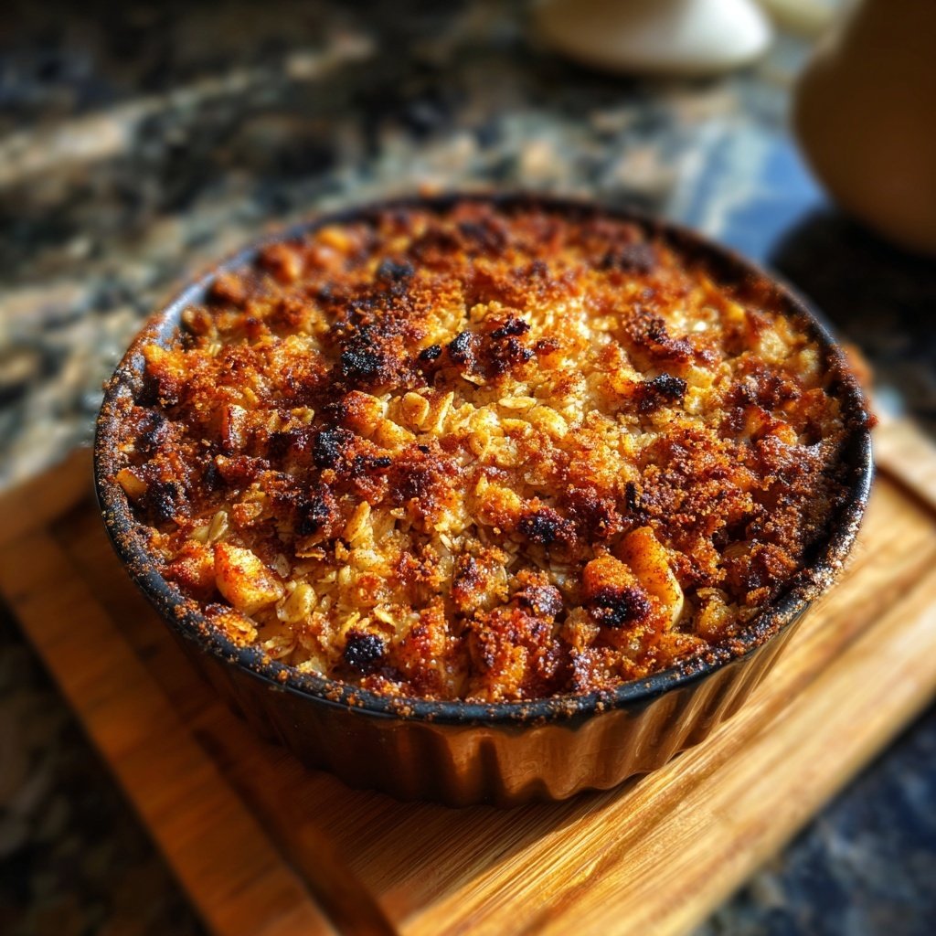 Baked Oatmeal With Apples And Cinnamon