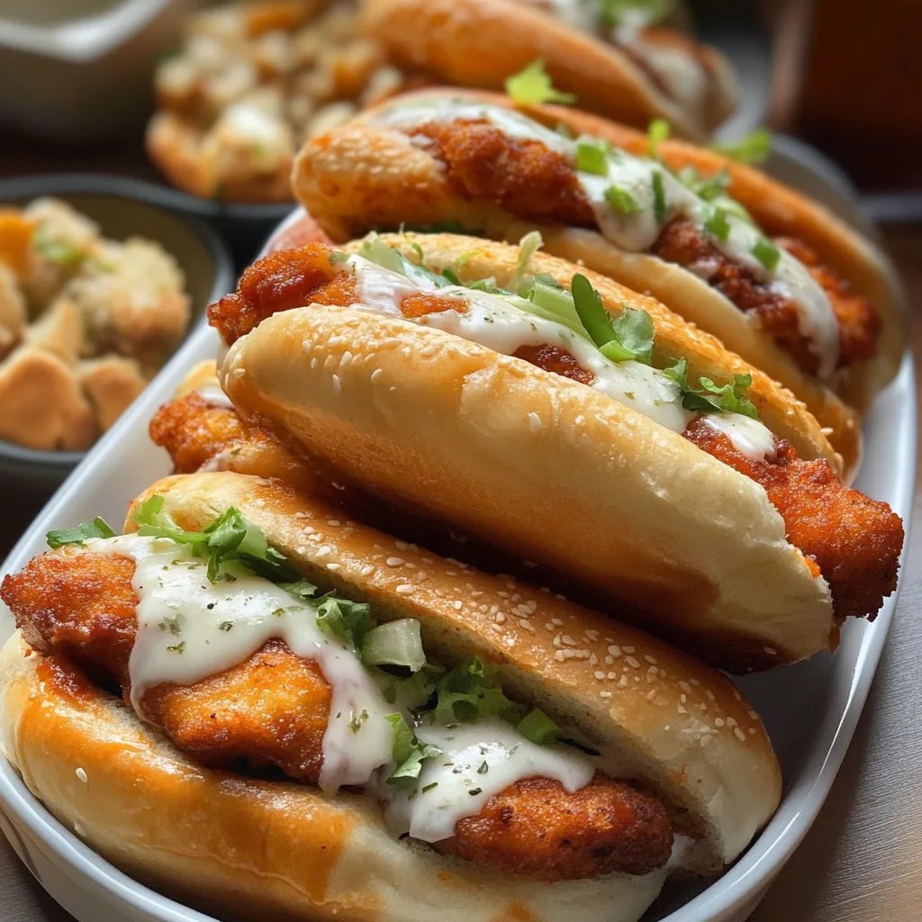 Cheesy Dynamite Chicken Buns