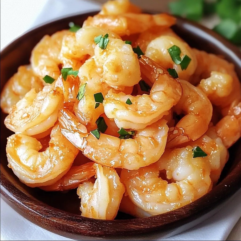 Smoked Honey Garlic Shrimp