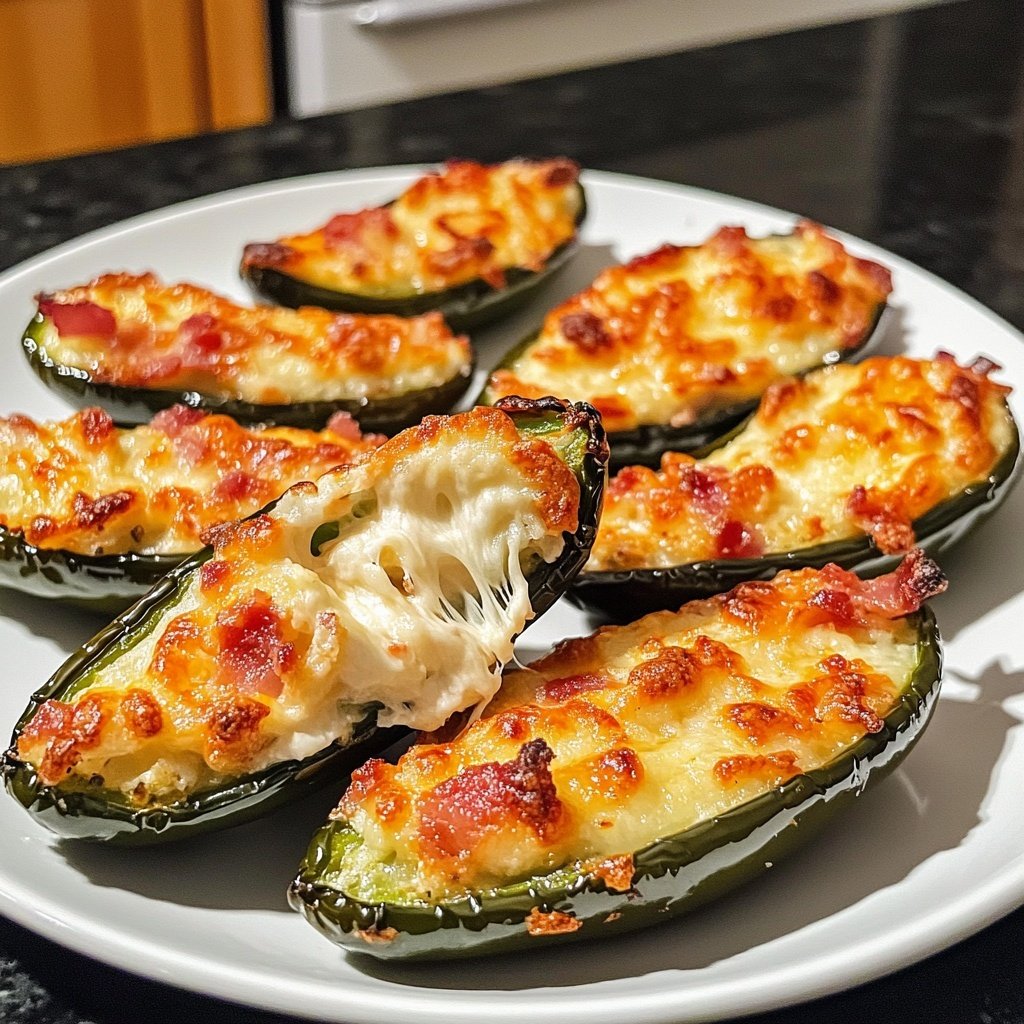 Baked Jalapeno Poppers