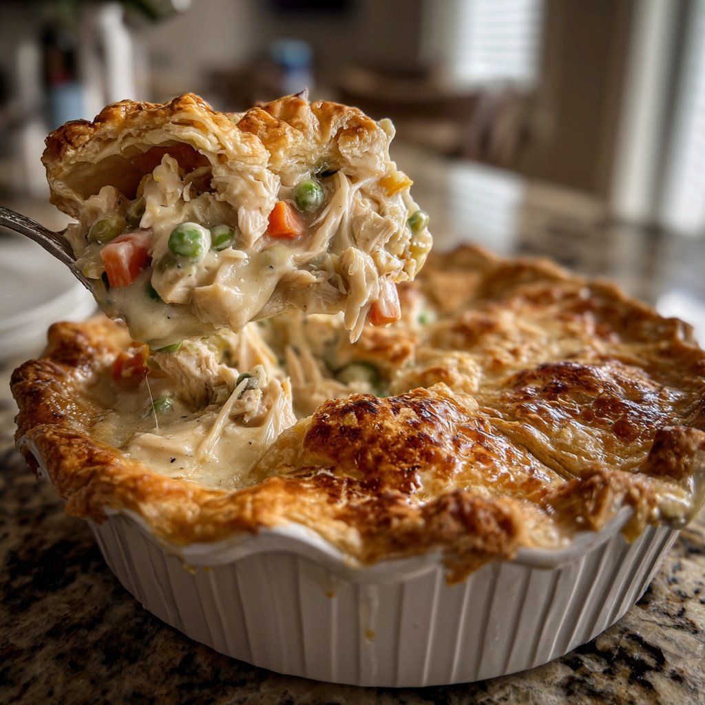 Easy Homemade Chicken Pot Pie Casserole Recipe