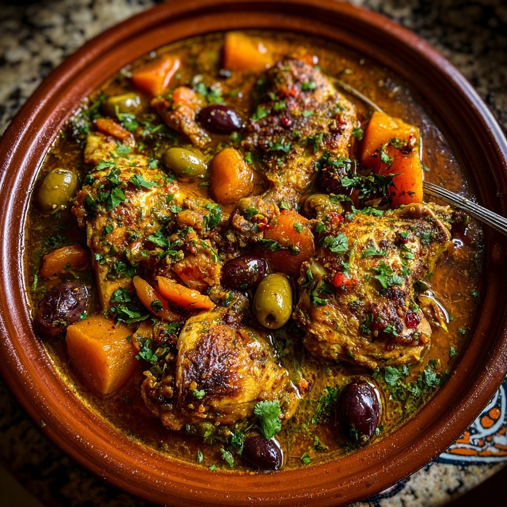 Global Flavors Moroccan Chicken Tagine