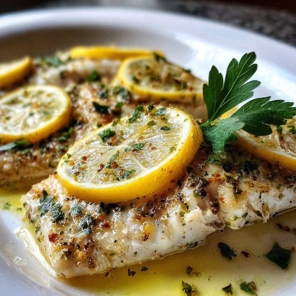 Healthy & Light Lemon Grilled Fish Plate