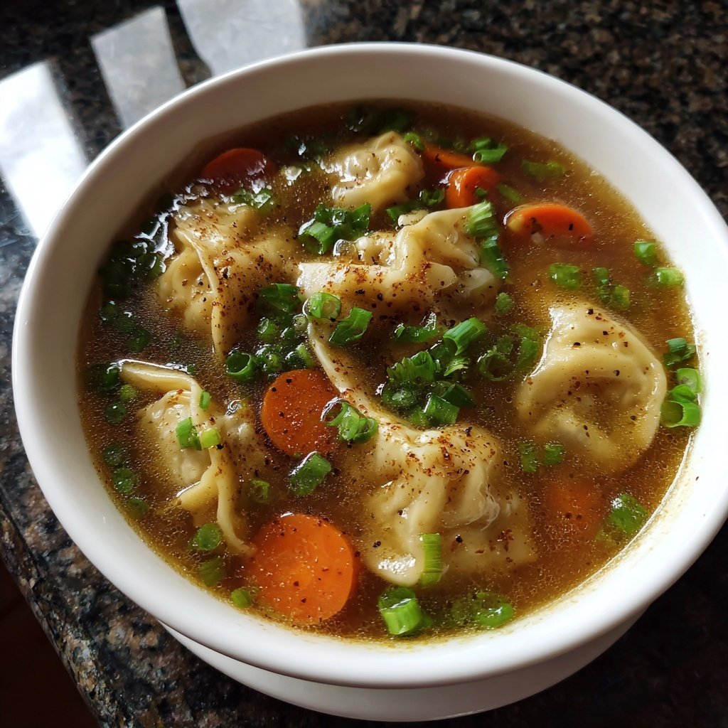 Easy Potsticker Soup Recipe for Comfort Food Lovers