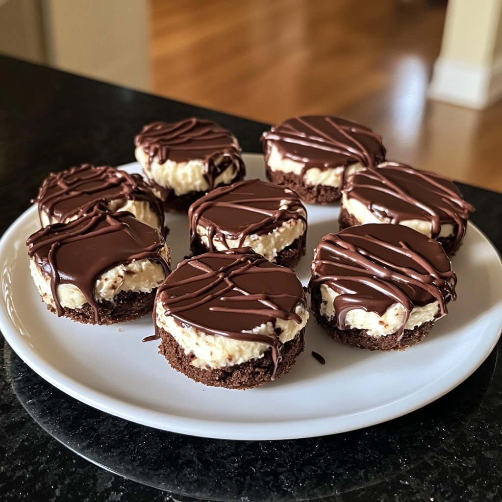 Choco Cheesecake Cookie Bites