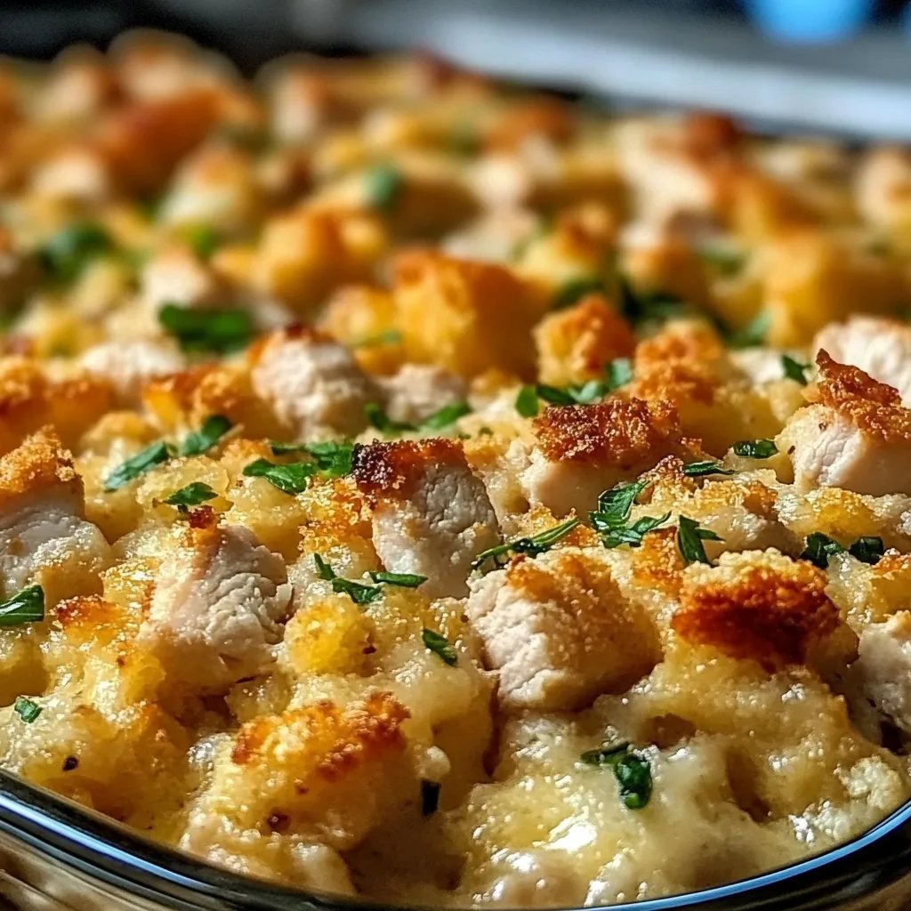 Easy Chicken & Stuffing Casserole – Comfort Food Favorite!
