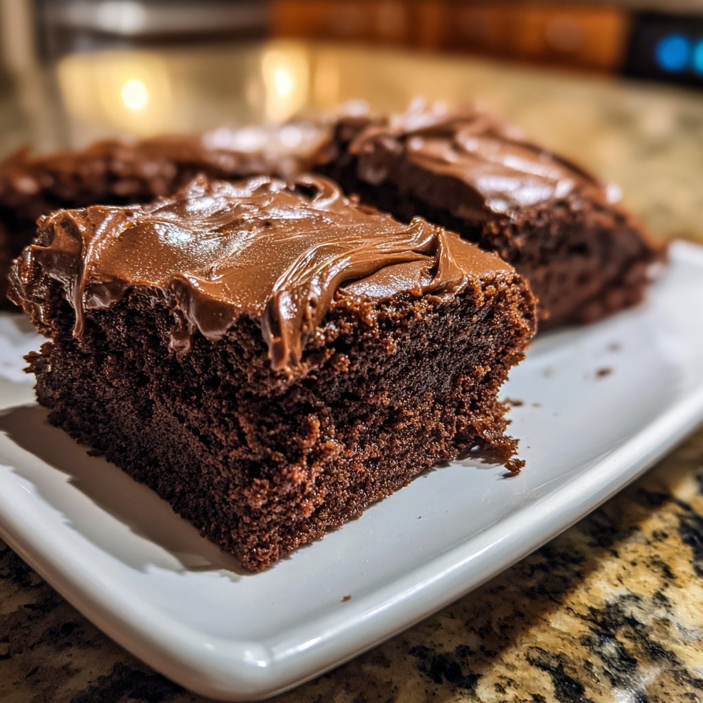 Moist Chocolate Sheet Cake With Chocolate Frosting