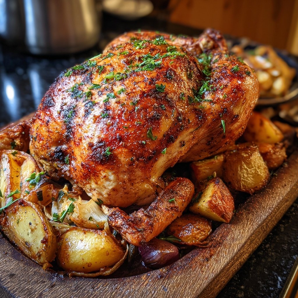 Seasonal & Festive Holiday Roast Chicken