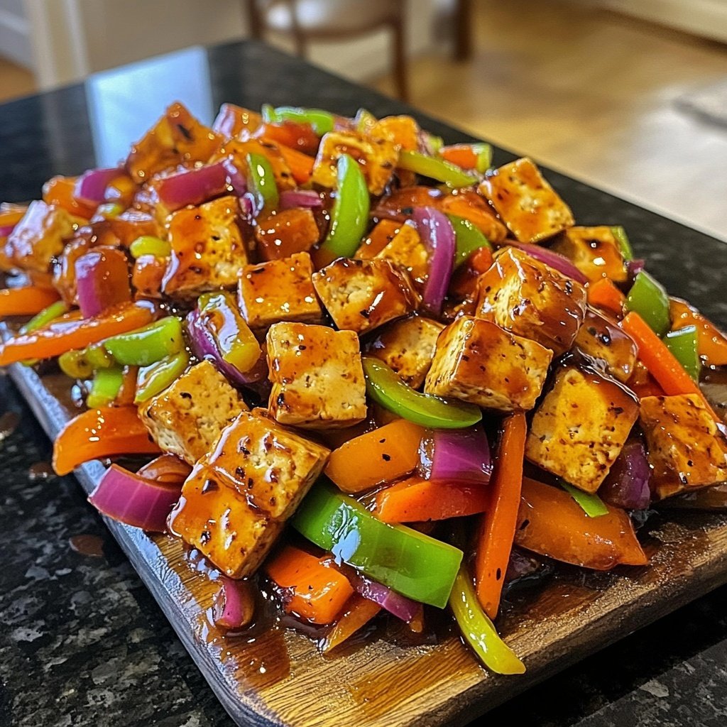 High Protein Tofu Stir Fry