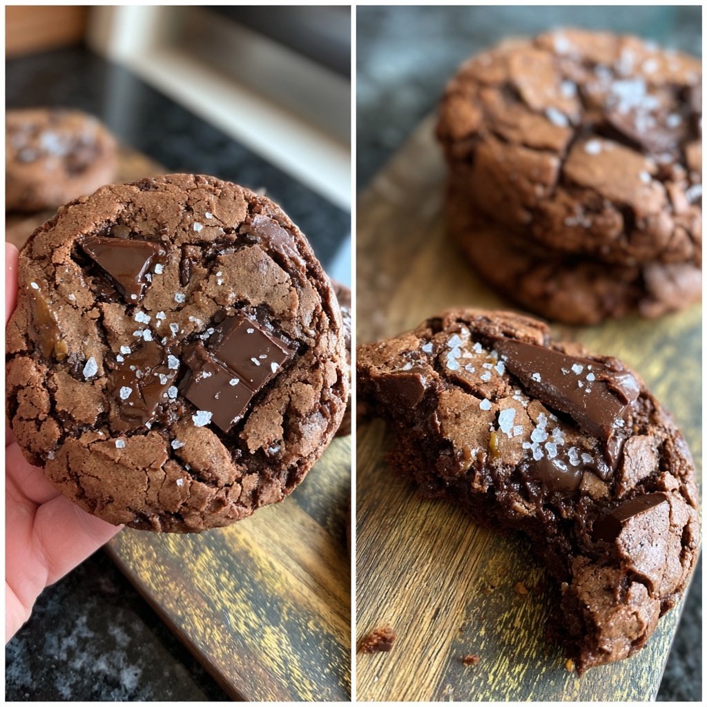 Salted Caramel Chocolate Cookies: Perfectly Sweet and Savory