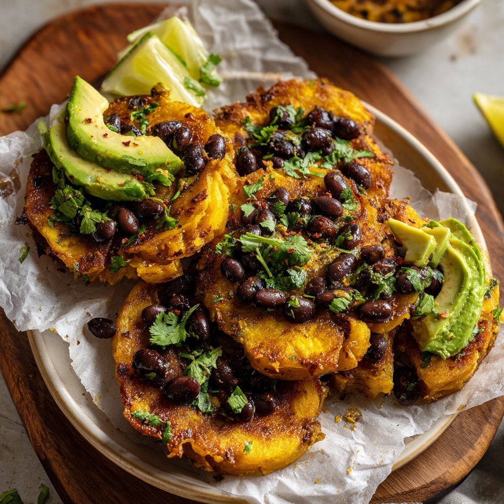 Jamaican Fried Plantain Bowls